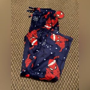 Marvel Spiderman Pajama Pants - Navy Blue